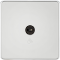 Knightsbridge MLA Screwless SFTS1PC 230V 1G 1-way Touchless Switch - Polished Chrome
