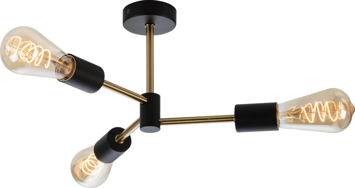 Knightsbridge MLA SE3P SENA - 230V IP20 E27 3 Light Ceiling Pendant