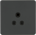 Knightsbridge MLA SF5AAT Screwless 5A Unswitched Socket - Anthracite