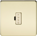 Knightsbridge MLA SF6000PB Screwless 13A Fused Spur Unit - Polished Brass