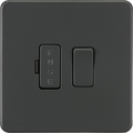 Knightsbridge MLA SF6300AT Screwless 13A Switched Fused Spur Unit - Anthracite