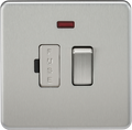 Knightsbridge MLA SF6300NBC Screwless 13A Switched Fused Spur Unit with Neon - Brushed Chrome