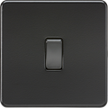 Knightsbridge MLA SF8341MBB Screwless 20A 1G DP Switch - Matt Black