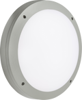 Knightsbridge MLA SHE1G 230V IP65 18W LED Round Bulkhead CCT Grey