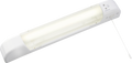 Knightsbridge MLA SLIGHT2 230V 6W LED Shaver Light with Dual Voltage Socket