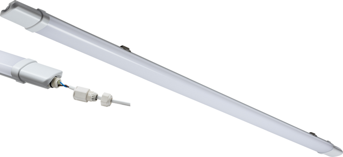 Knightsbridge MLA TORE5K36 TorlanECO Fast Fix 230V IP65 4FT 1250mm 36W LED Batten - 5700K