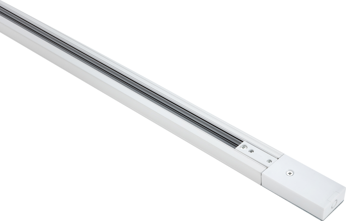 Knightsbridge MLA TRK1MAW 230V 10A Single Circuit Track White 1Mtr