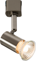 Knightsbridge MLA TRKSP2ABC 230V GU10 Track Spotlight - Brushed Chrome
