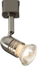 Knightsbridge MLA TRKSP3ABC 230V GU10 Track Spotlight - Brushed Chrome