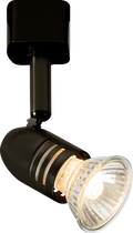 Knightsbridge MLA TRKSP3ABK 230V GU10 Track Spotlight - Black