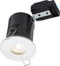 Knightsbridge MLA VFCFIPW 230V IP65 Fixed GU10 Fire-Rated Downlight - White