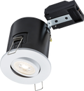 Knightsbridge MLA VFCFTW 230V IP20 Tilt GU10 Fire-Rated Downlight -White