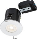Knightsbridge MLA VFCFW 230V IP20 Fixed GU10 Fire-Rated Downlight - White