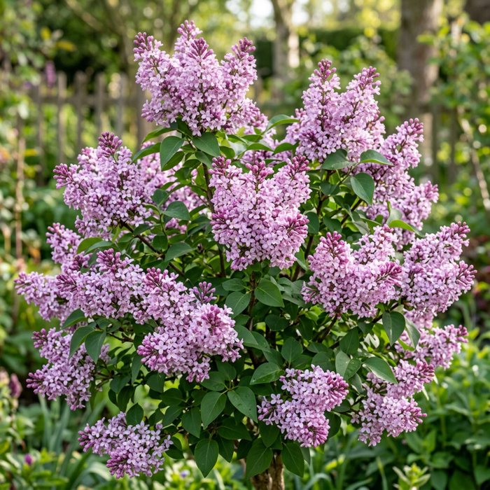 Lilac Miss Kim in a garden