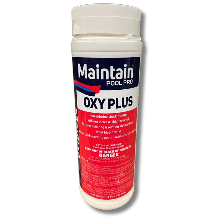 Maintain Oxy Plus Non-Chlorine Shock for Hot Tubs and Pools - 2 lb. Bottle