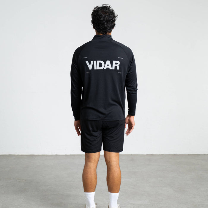 MOTION | Natural Quarter-Zip | Black