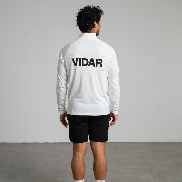 MOTION | Natural Quarter-Zip | White