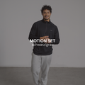 MOTION Set schwarz / grau