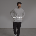 MOTION Set weiß / schwarz