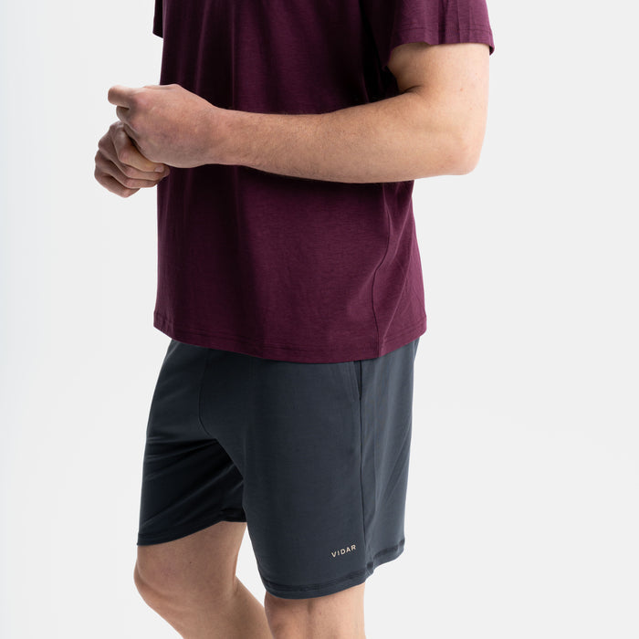MOVE I Natural Sport Shorts | Iron Grey