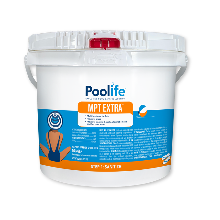 Poolife™ MPT Extra™ 3 Inch Chlorinating Tablets 21 lbs.
