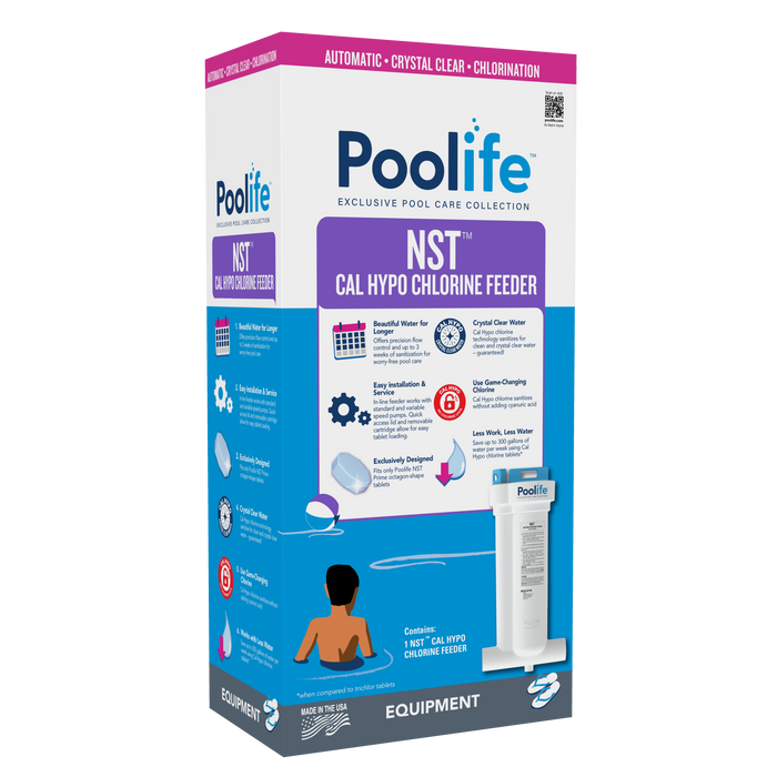 Poolife NST Cal Hypo Feeder product box