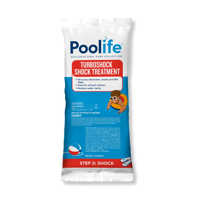 Poolife TurboShock 1lb pool shock bag