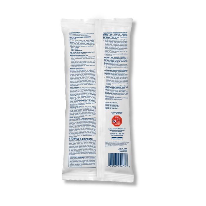 Back of TurboShock 1lb bag