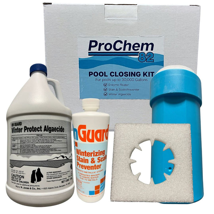 ProChem82 Winter Pool Closing Chemical Kit - for Pools up to 30,000 Gallons