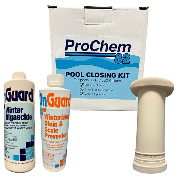 ProChem82 Winter Pool Closing Chemical Kit - for Pools up to 7,500 Gallons