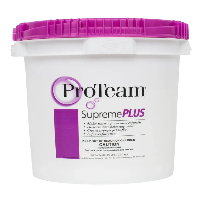 ProTeam Supreme Plus Pool Water Conditioner 20 lb bucket