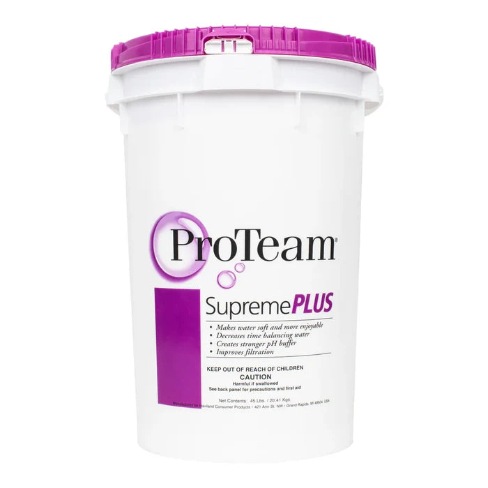 ProTeam Supreme Plus Pool Water Conditioner 45 lb bucket