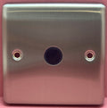 Quadrant Decor 20A Connection Plate Satin Chrome - QD-8220-SC-B