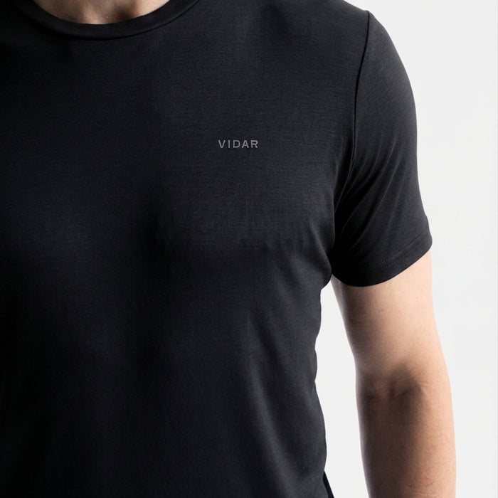 RESET I Natural Performance Tee | Black