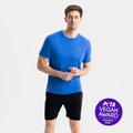RESET I Natural Performance Tee | Electric Blue