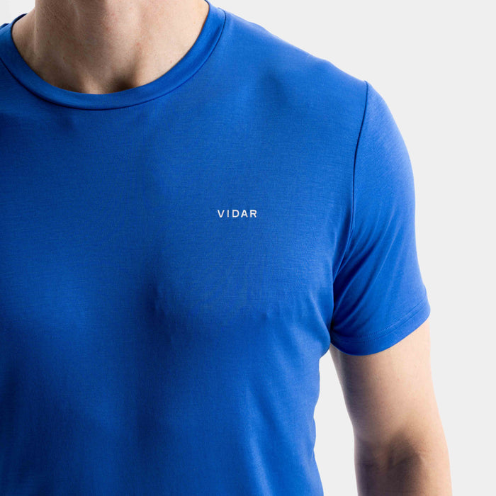 RESET I Natural Performance Tee | Electric Blue