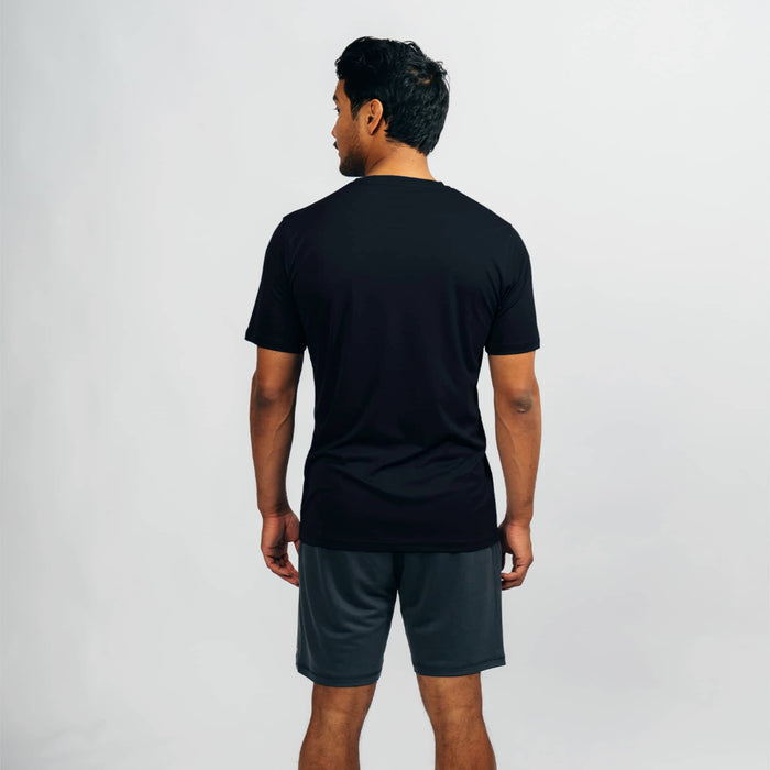 RESET Sportset Short | Black x Iron Grey