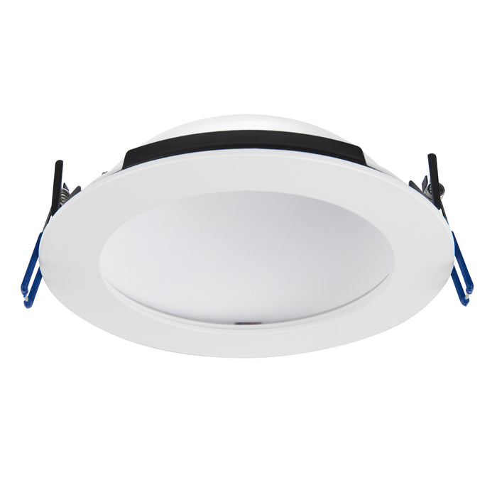 Saxby 102672 OrbitalPRO 4CCT (Colour Changing) Waterproof, Fire rated  15W Dimmable Downlight - Matt White