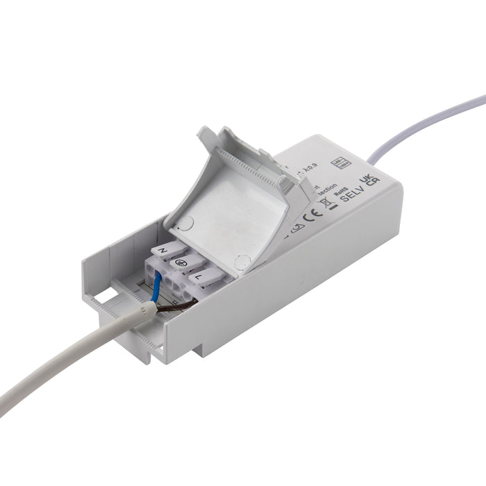 Saxby 102672 OrbitalPRO 4CCT (Colour Changing) Waterproof, Fire rated  15W Dimmable Downlight - Matt White