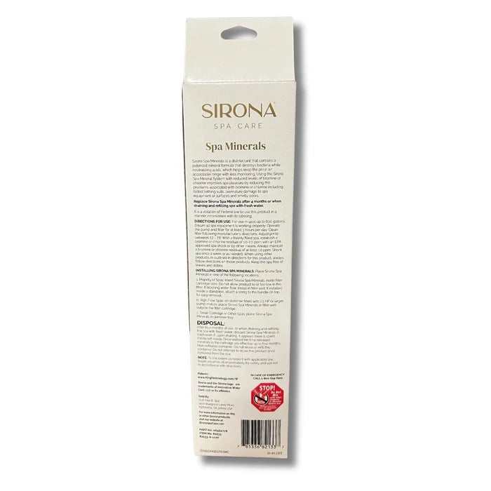 Sirona Spa Minerals