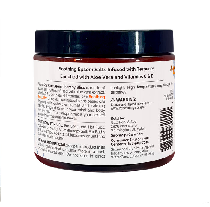 Soothing Relaxation Aromatherapy Bliss by Sirona Spa Care