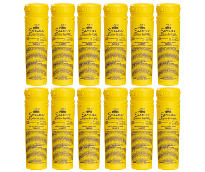 Spa FROG Serene Bromine Cartridge Pack of 12