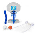 Swim Ways 2-in-1 Pool Sport Combo Set, Outdoor Volleyball & Basketball Net For Swimming Pool