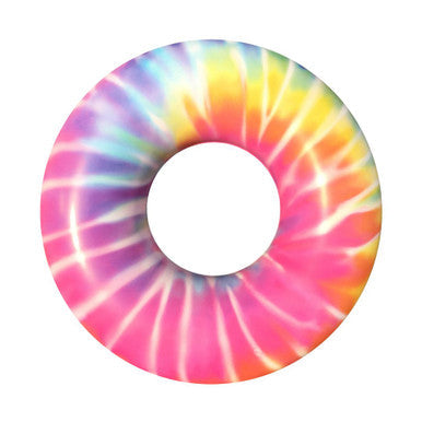 Swimline 36.5" Spiral Tie Dye Inflatable Pool Ring