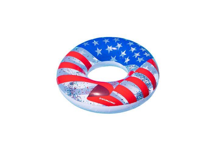 Swimline 90199 Americana Glitter Ring 36"