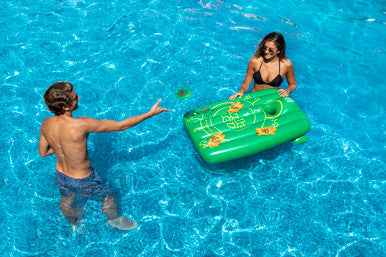 Swimline Inflatable Turtle Toss Swimming Pool Game