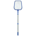 Swimline Pool Skimmer Net & 4' Telescopic Pole Combo
