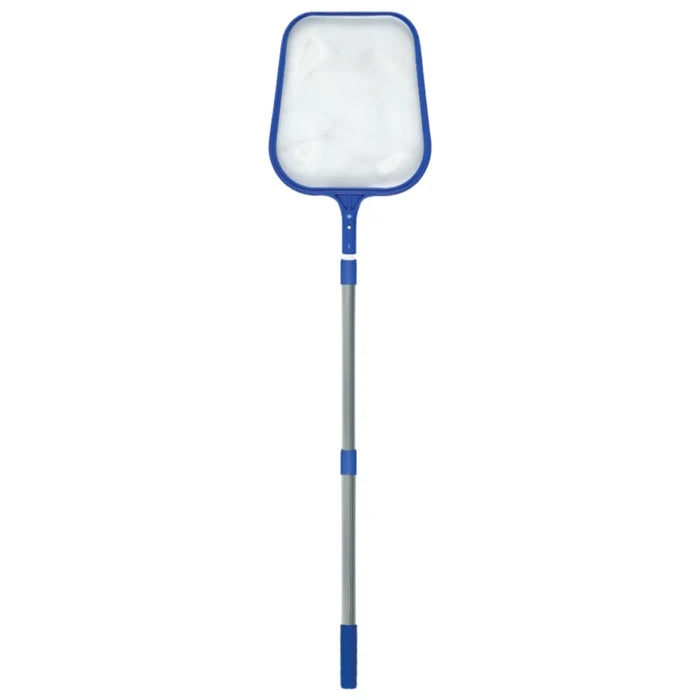 Swimline Pool Skimmer Net & 4' Telescopic Pole Combo