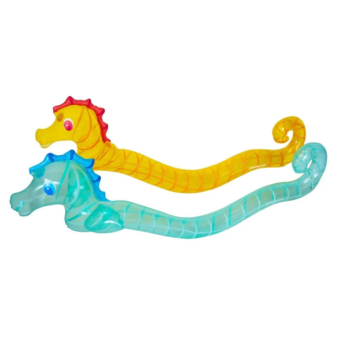 Swimline Seahorse Doodles Inflatable Pool Noodles