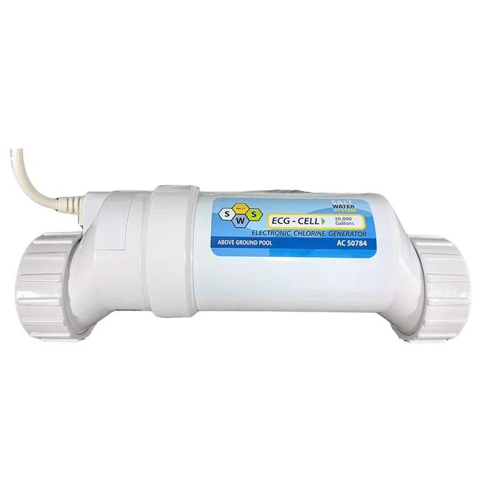 SWS Salt Water Chlorine Generator Replacement Cell for Pools up to 20,000 Gallons